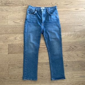 New! Agolde size 29 Riley crop jeans